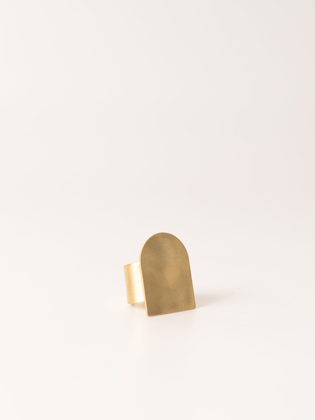 Soiree Adjustable Brass Ring - Heyday