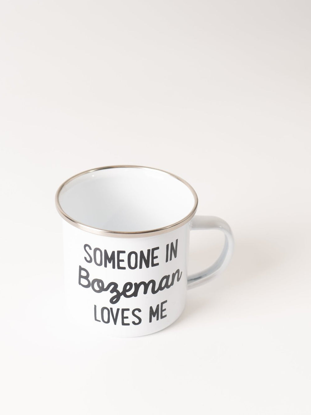 Someone in Bozeman Loves Me Enameled Mug - Heyday