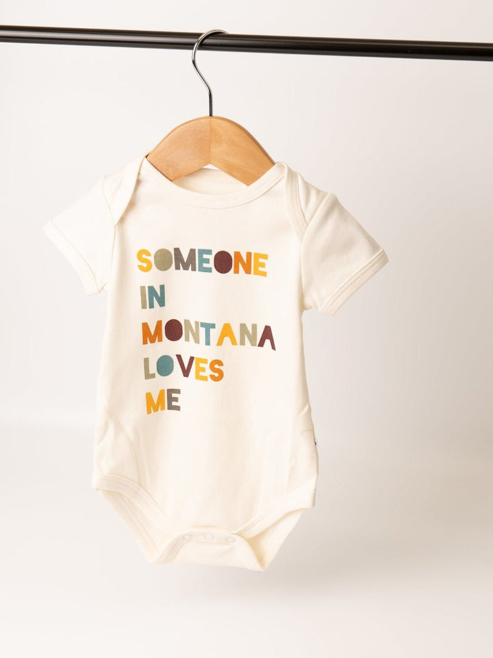 Someone in MT Loves Me Baby Onesie - Heyday