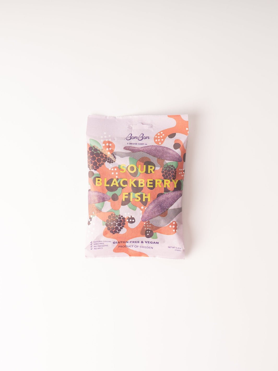 Sour Blackberry Fish Swedish Candy - Heyday