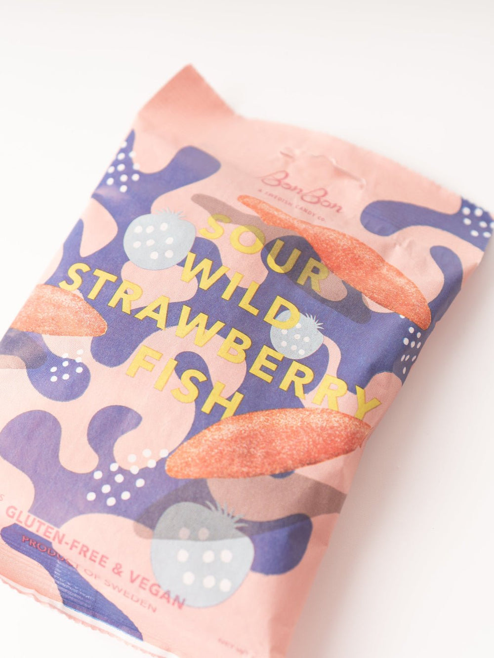 Sour Wild Strawberry Fish Swedish Candy - Heyday