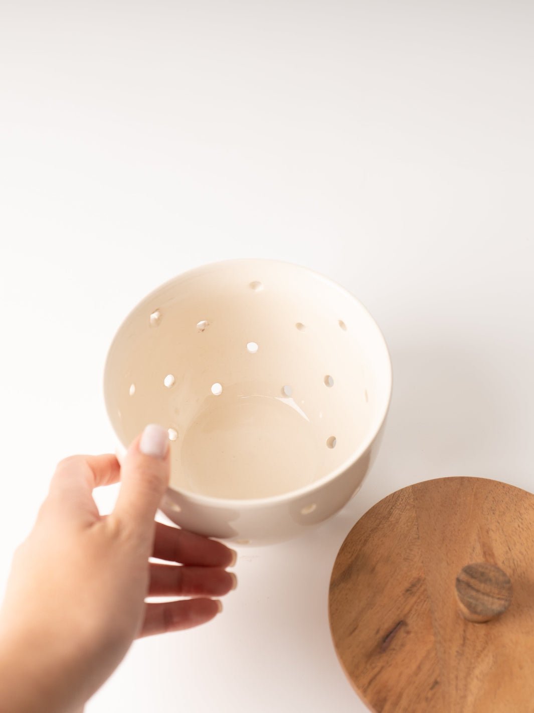 Stoneware Onion and Garlic Keeper - Heyday