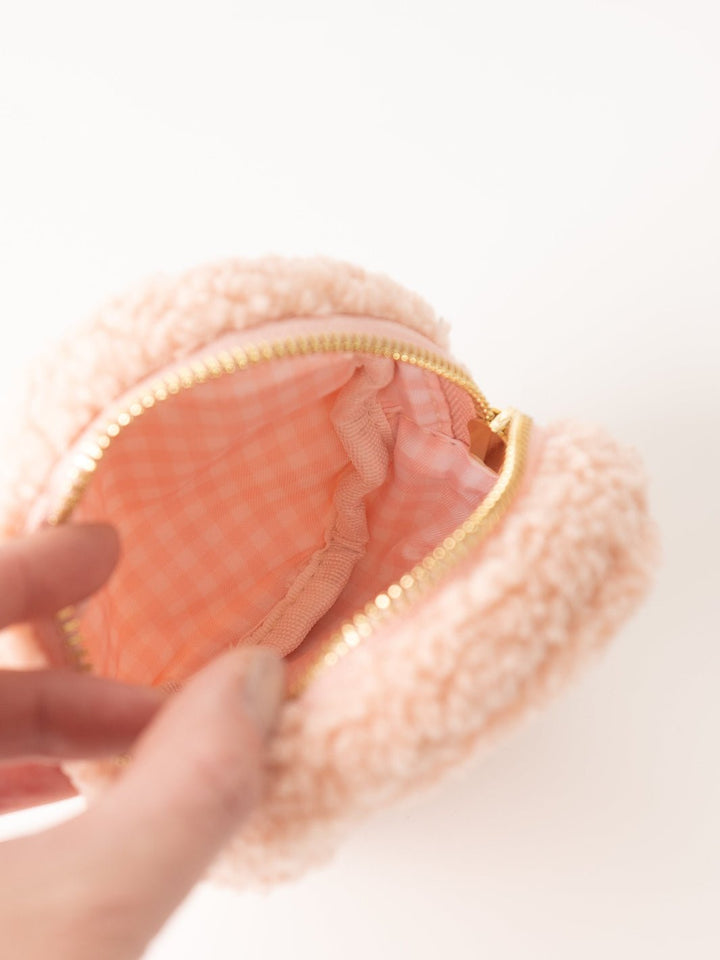 Strawberry Mini Circle Teddy Pouch - Heyday