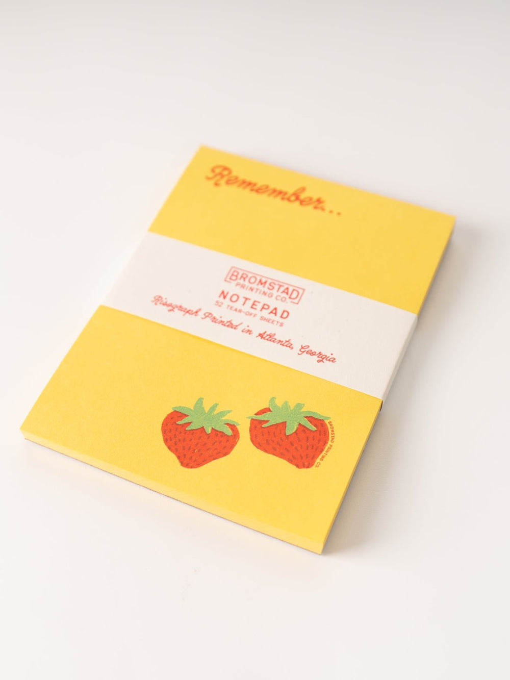 Strawberry Notepad - Heyday