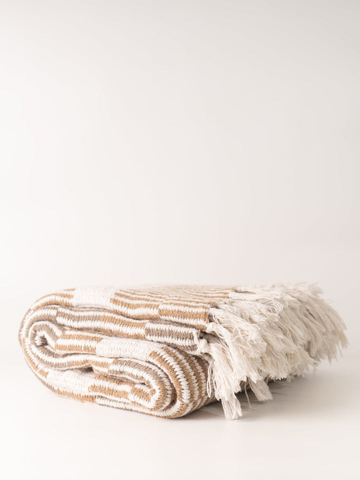 Stripes & Fringe Blanket - Heyday