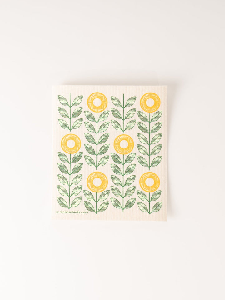 Sunflowers Swedish Dishcloth - Heyday