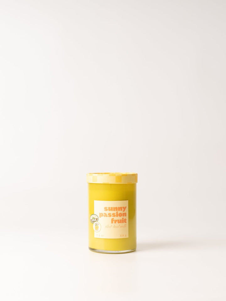 Sunny Passion Fruit Market Glass Candle - Heyday