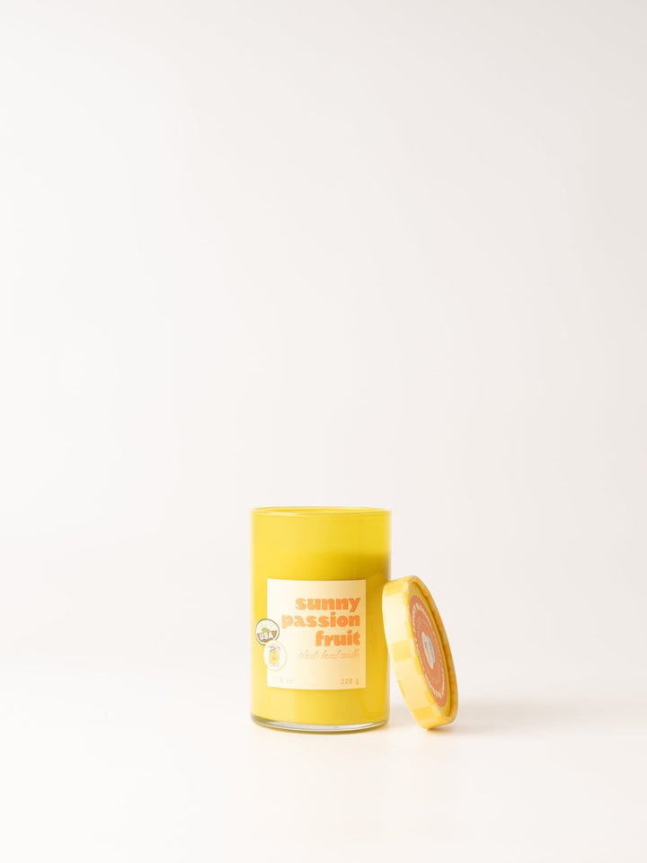 Sunny Passion Fruit Market Glass Candle - Heyday
