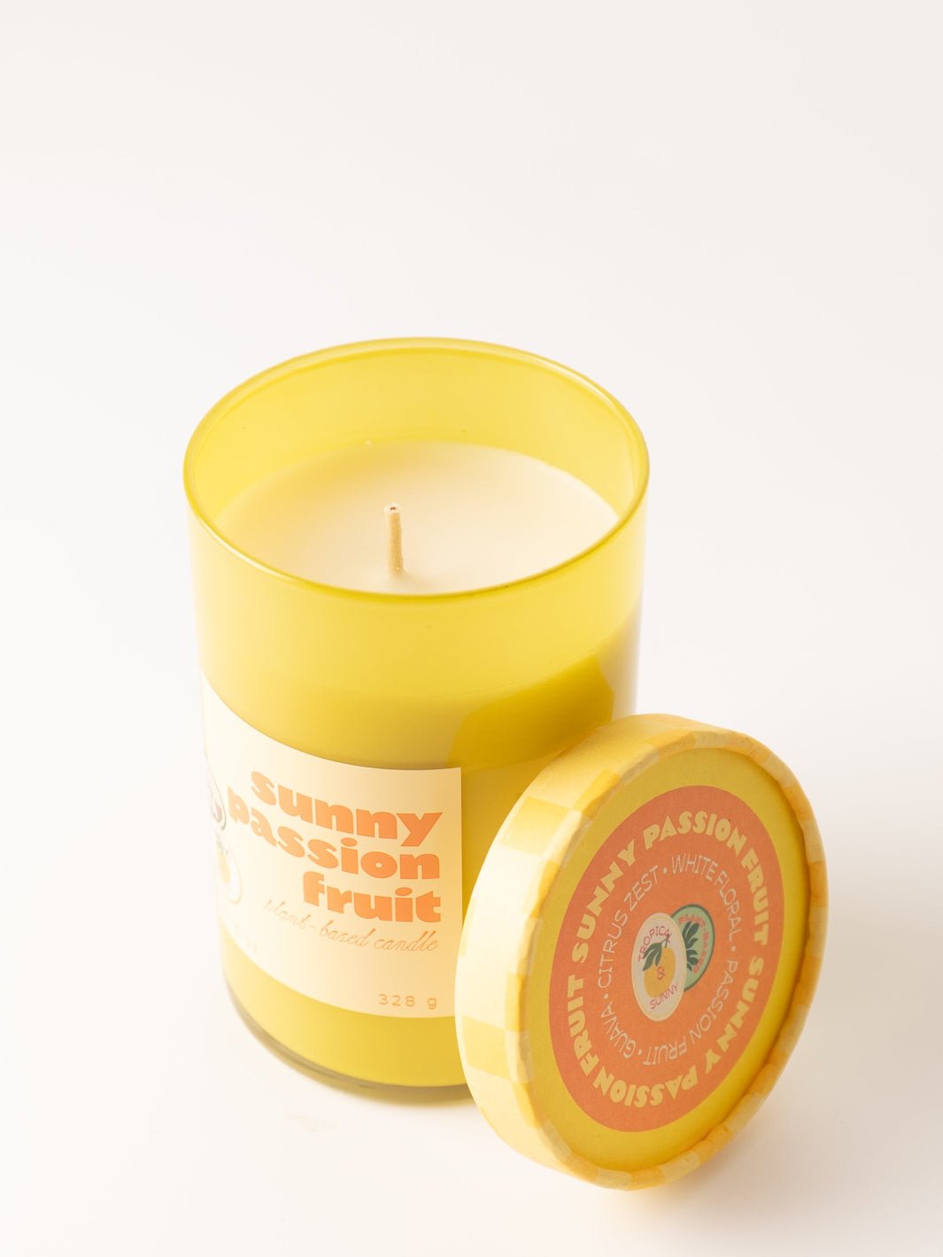 Sunny Passion Fruit Market Glass Candle - Heyday