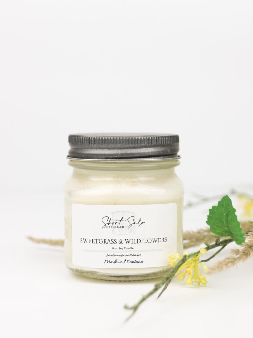 Sweetgrass + Wildflowers Small Candle - Heyday