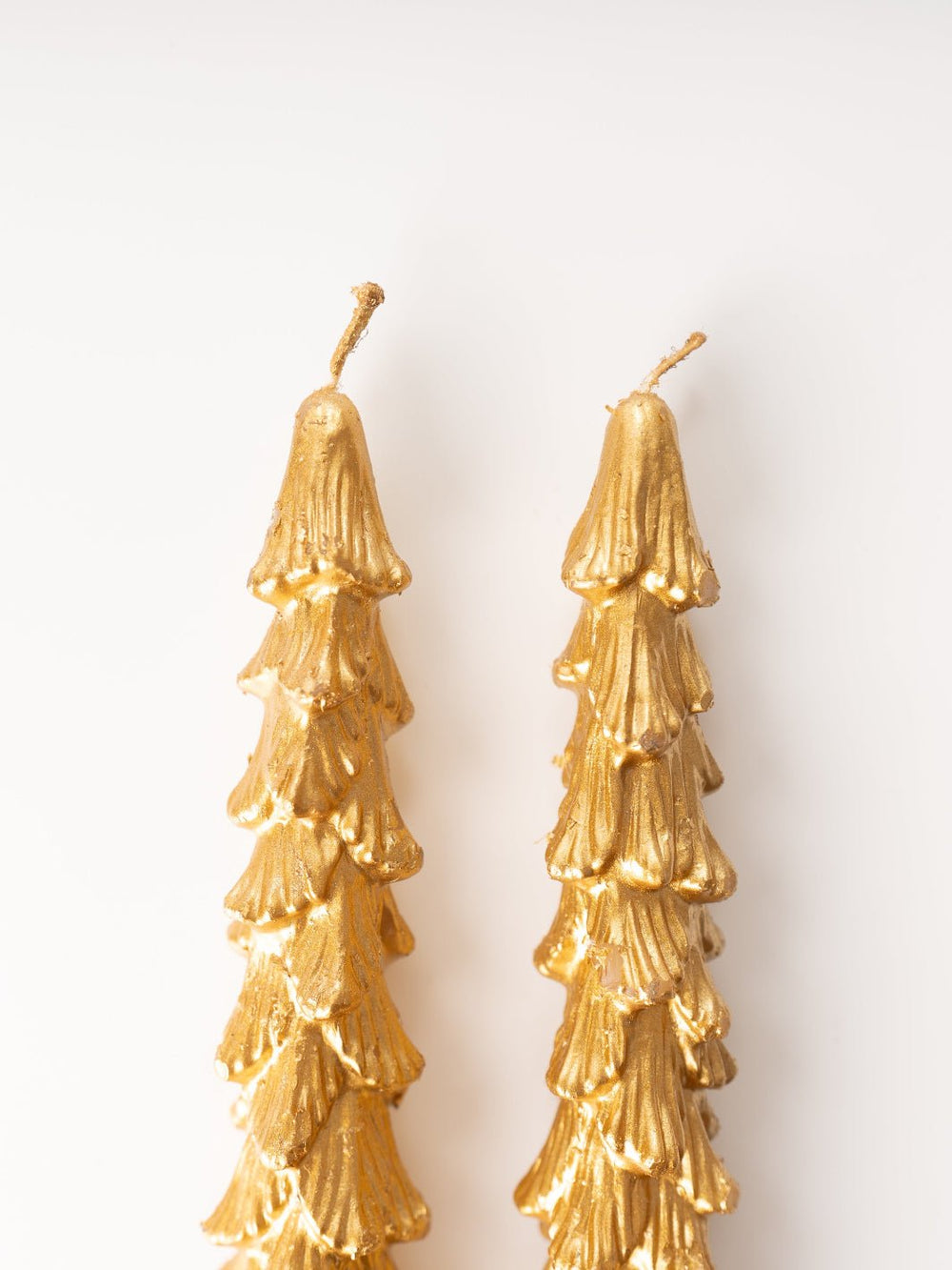 Tall Gold Tree Taper Candles - Heyday