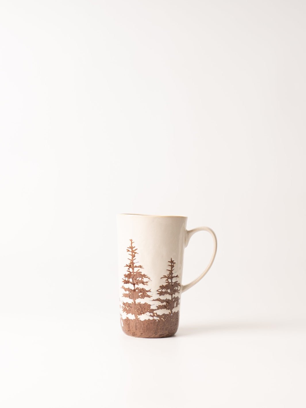 Tall Pine Stoneware Mug
