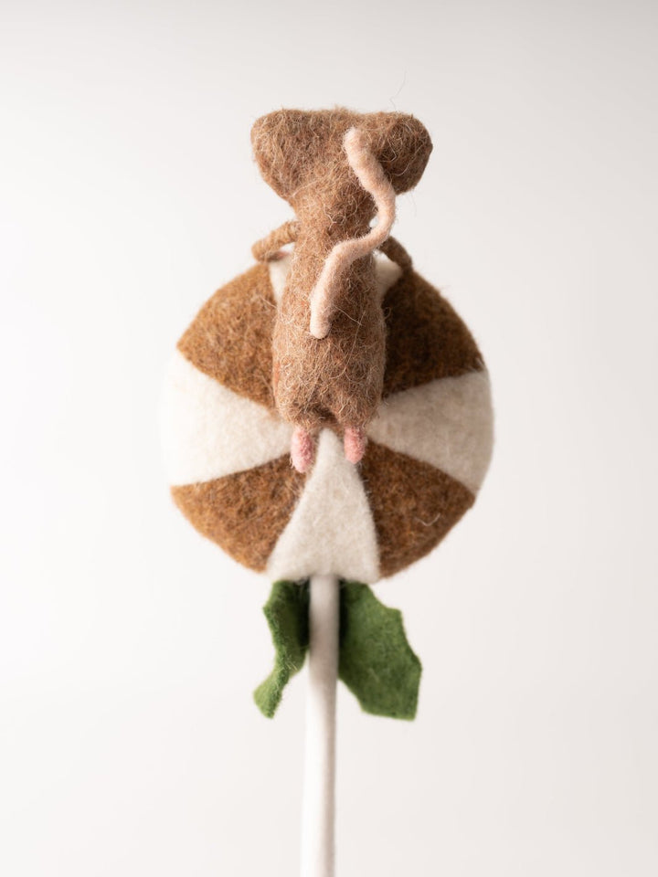 Tan Felt Lollipop + Mouse - Heyday