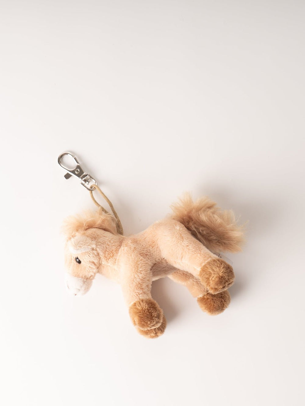 Tan Key Ring Pony Charm - Heyday