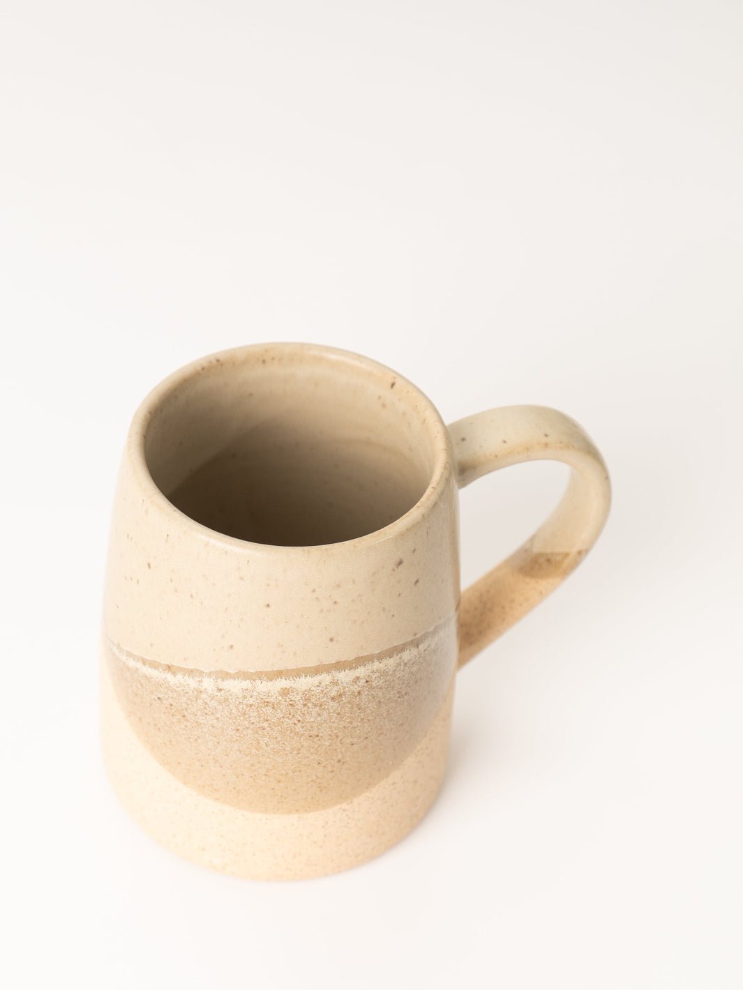 Taupe Reactive Glaze Stoneware Mug - Heyday