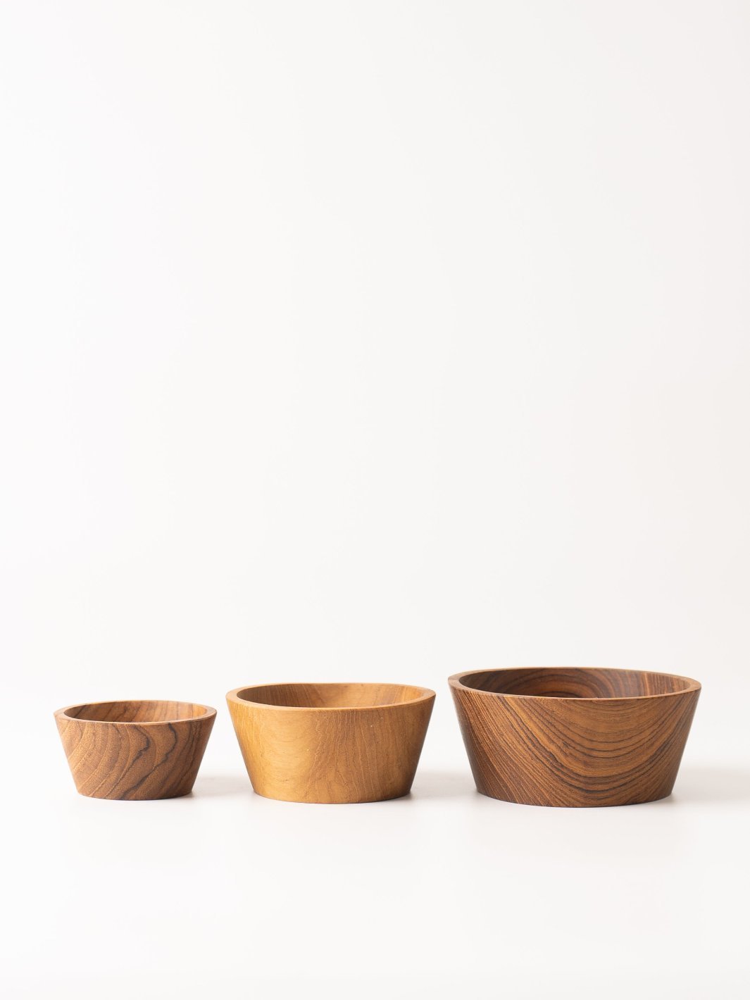 Teak Wood Pinch Bowl Set - Heyday