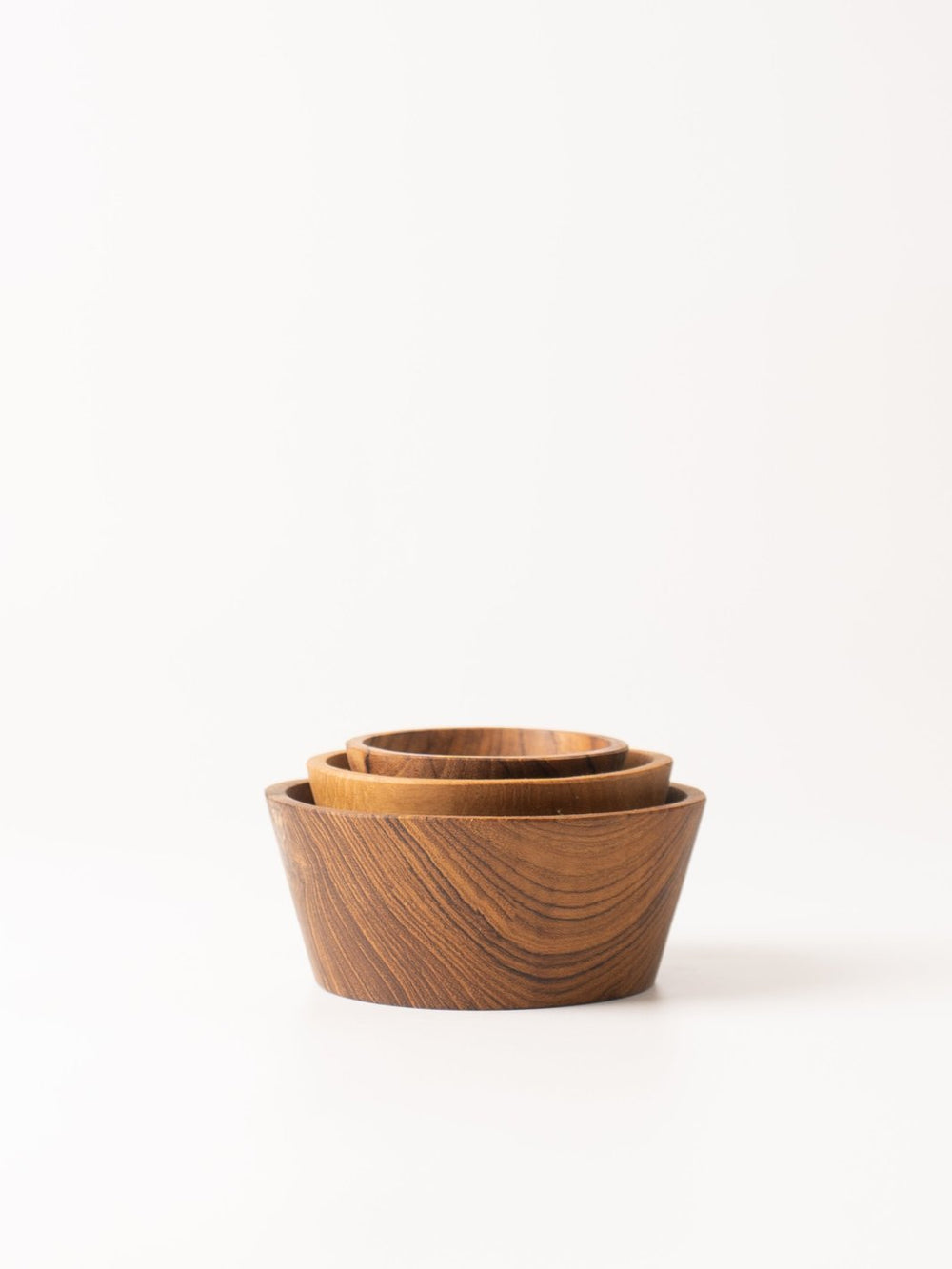 Teak Wood Pinch Bowl Set - Heyday