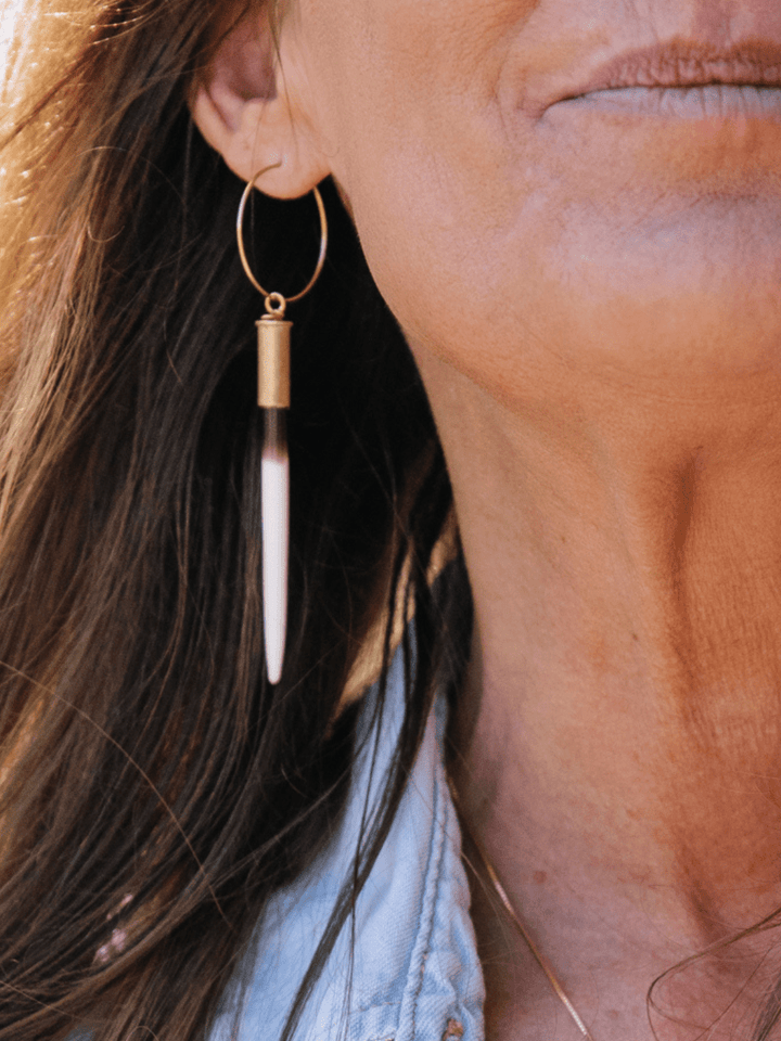 The Original Beth Dutton Quill Hoop Earrings - Heyday