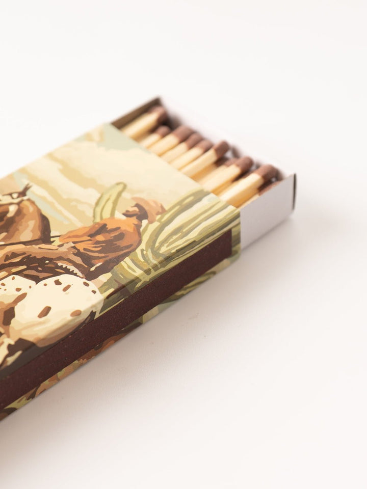 Travelin' Cowboy Safety Matches - Heyday