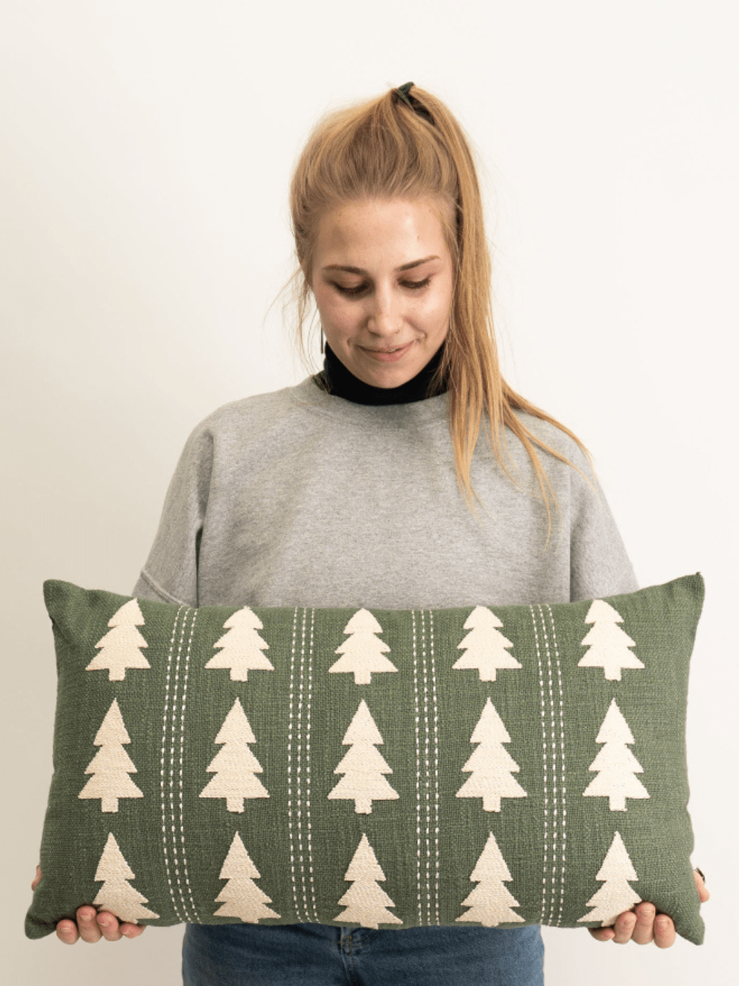 Trees Lumbar Pillow - Heyday