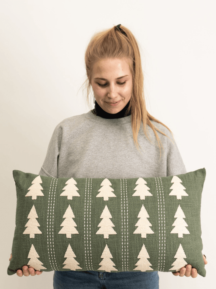 Trees Lumbar Pillow - Heyday