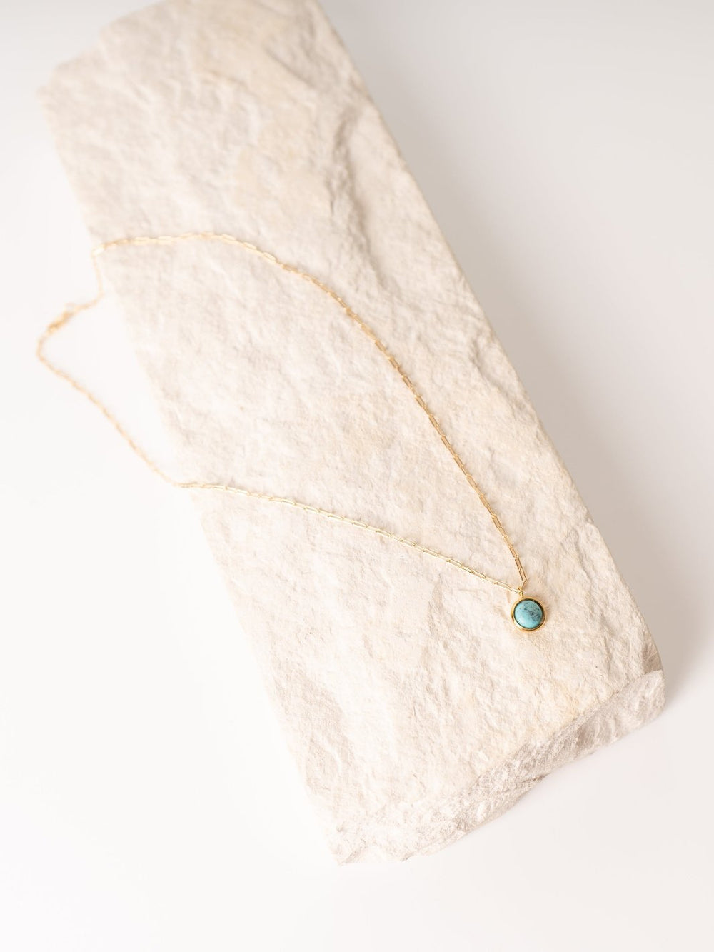 Turquoise Hyalite Necklace - Heyday