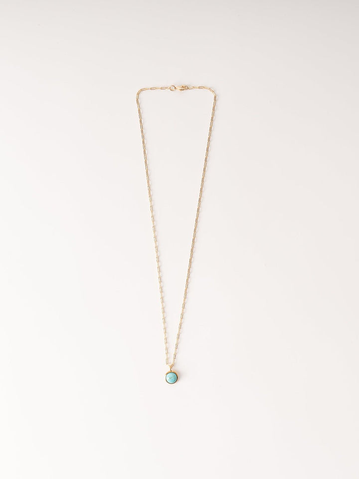 Turquoise Hyalite Necklace - Heyday