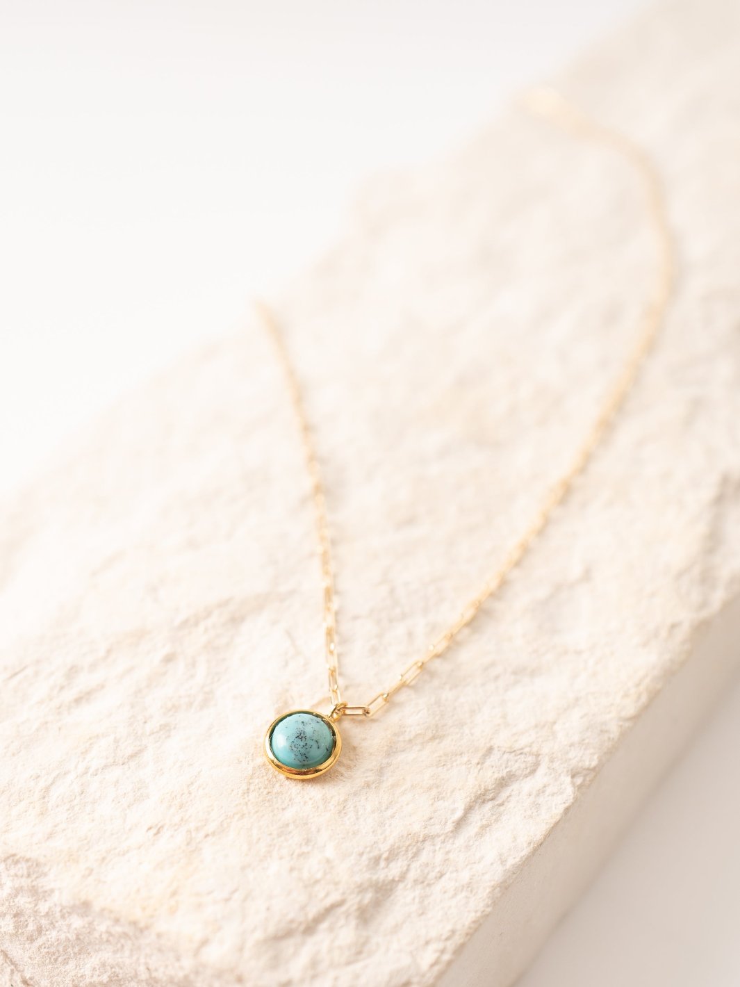 Turquoise Hyalite Necklace - Heyday