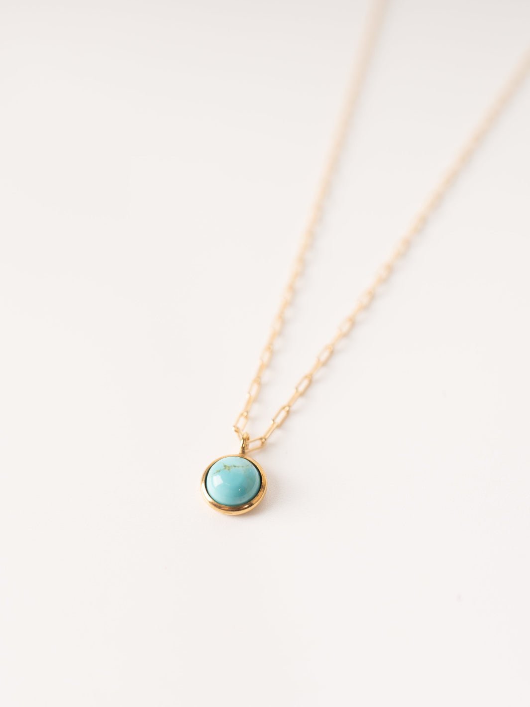 Turquoise Hyalite Necklace - Heyday