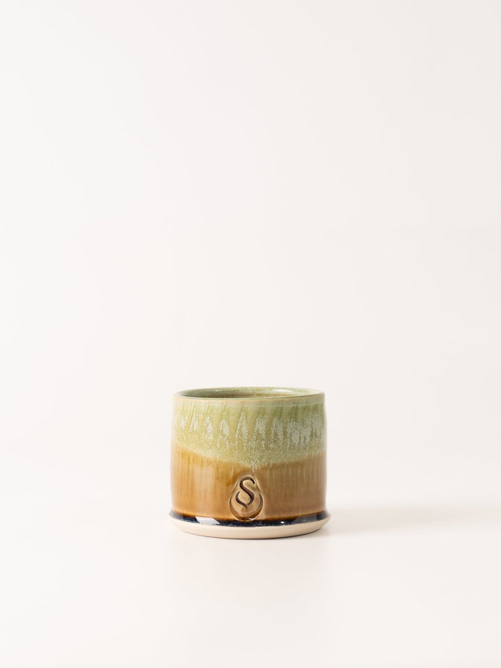 Uncommon Scents x Gangbusters Pottery Candle - Green/Brown - Heyday