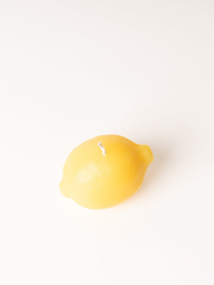 Unscented Lemon Shaped Candle - Heyday