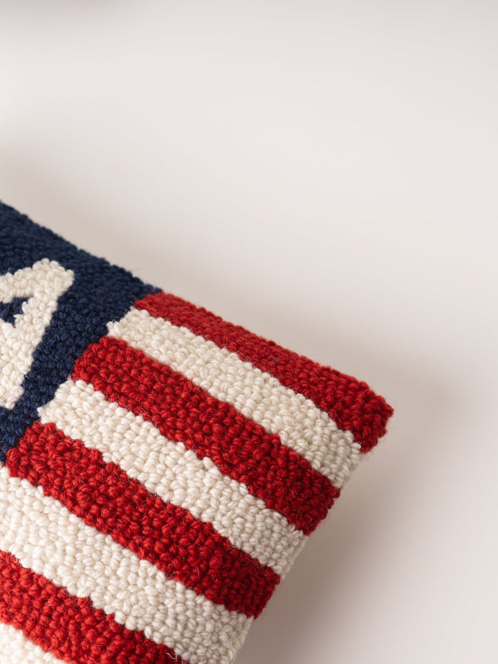 USA Flag Hook Pillow - Heyday
