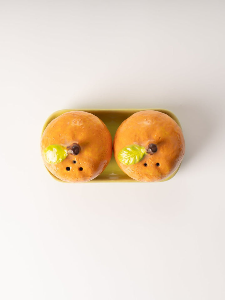 Vintage Clementine Salt and Pepper Set - Heyday