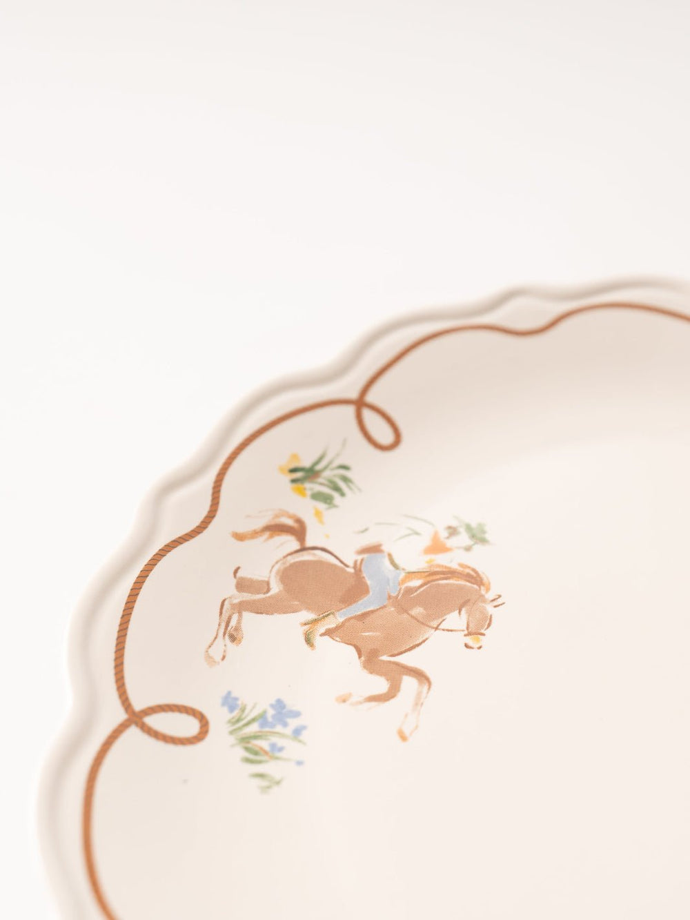 Vintage Cowboy Appetizer Plate - Heyday