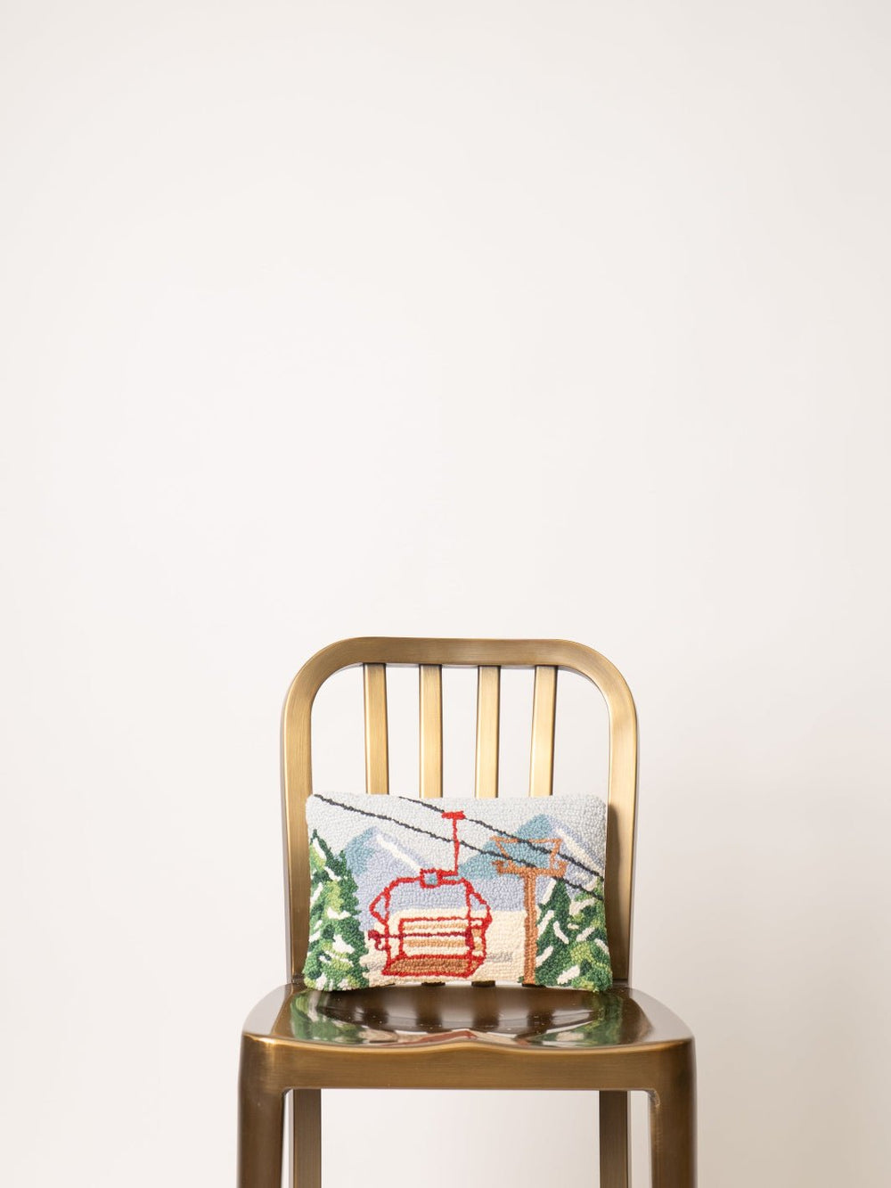 Vintage Gondola Hook Pillow - Heyday