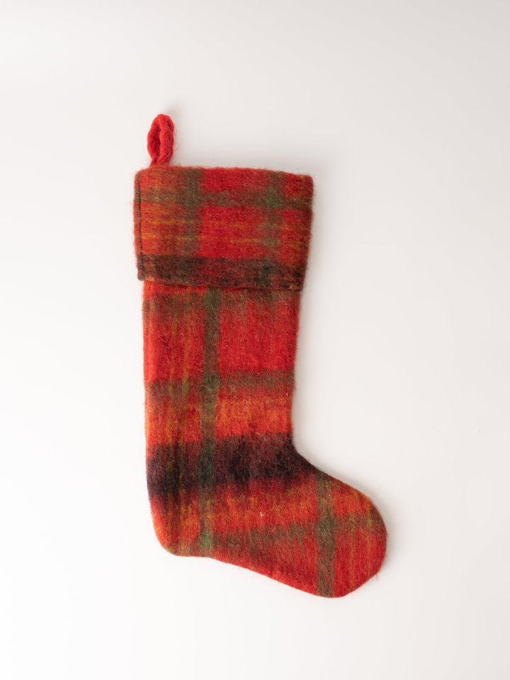 Vintage Plaid Stocking - Heyday