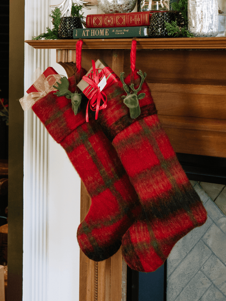 Vintage Plaid Stocking - Heyday