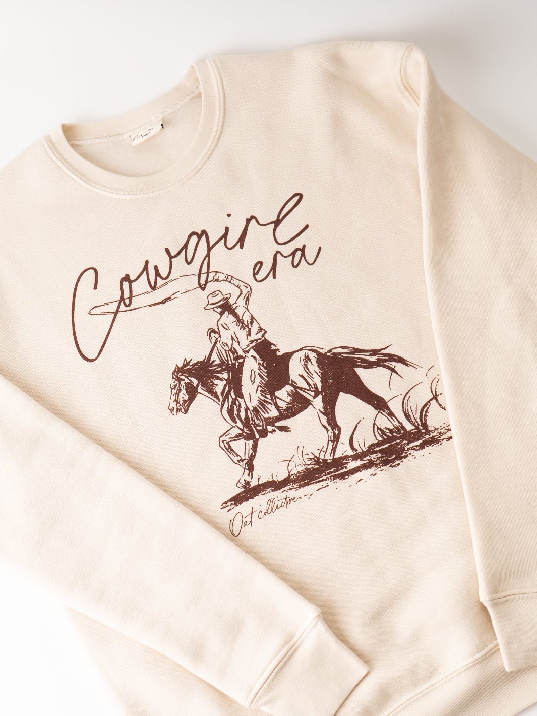 Vintage White Cowgirl Era Sweatshirt - Heyday