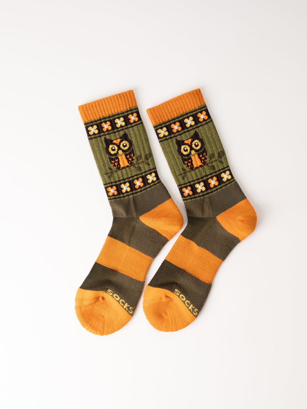 Watchful Owl Women's Crew Socks - Heyday