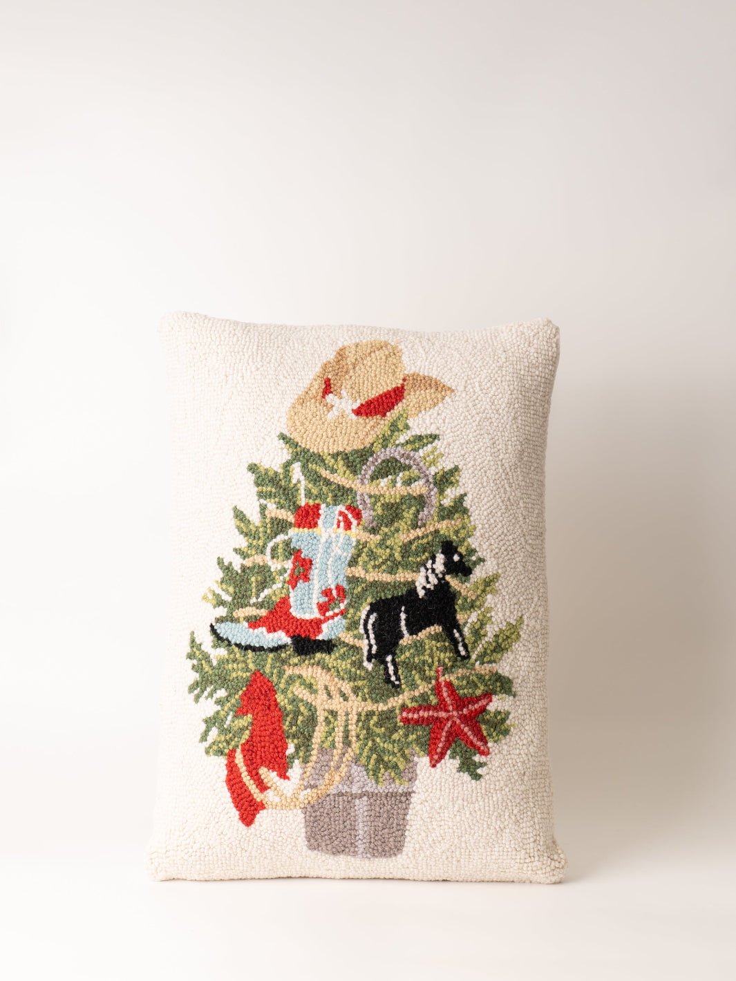 Western Christmas Tree Hook Pillow - Heyday