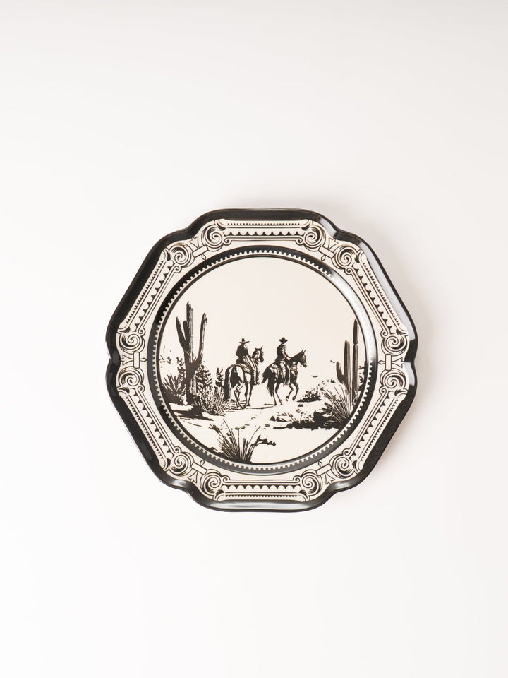 Western Gothic Cowboy Plate - Heyday