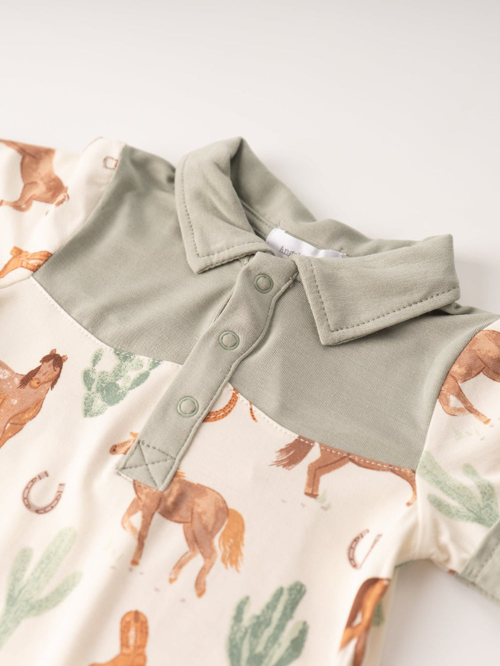 Western Horses Polo Bodysuit - Heyday