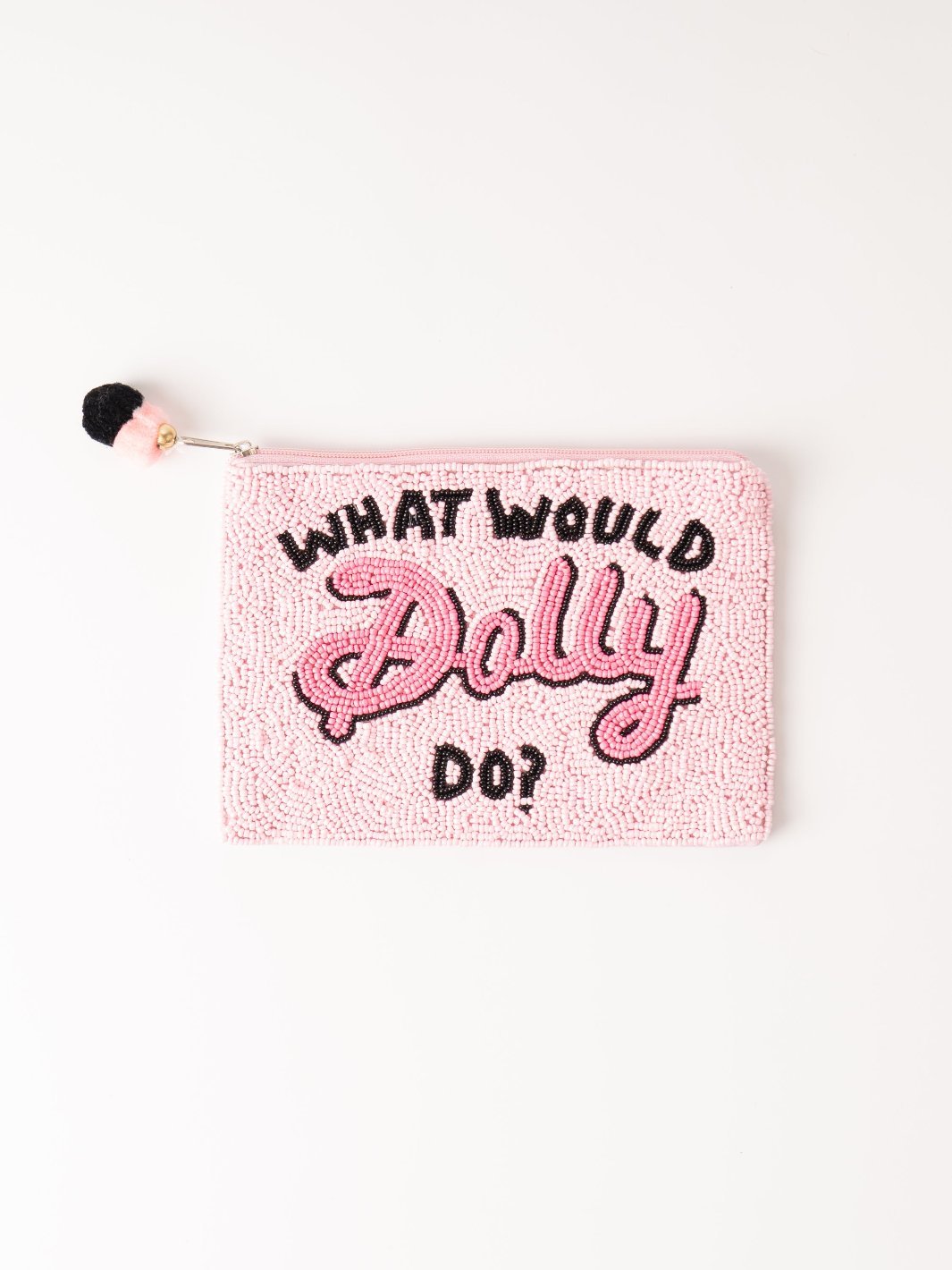 What Would Dolly Do Beaded Pouch - Heyday