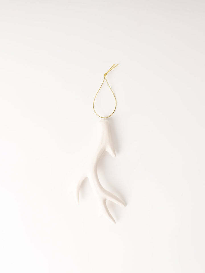 White Antler Ornament - Heyday