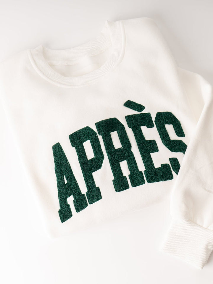 White Après Ski Sweatshirt - Heyday