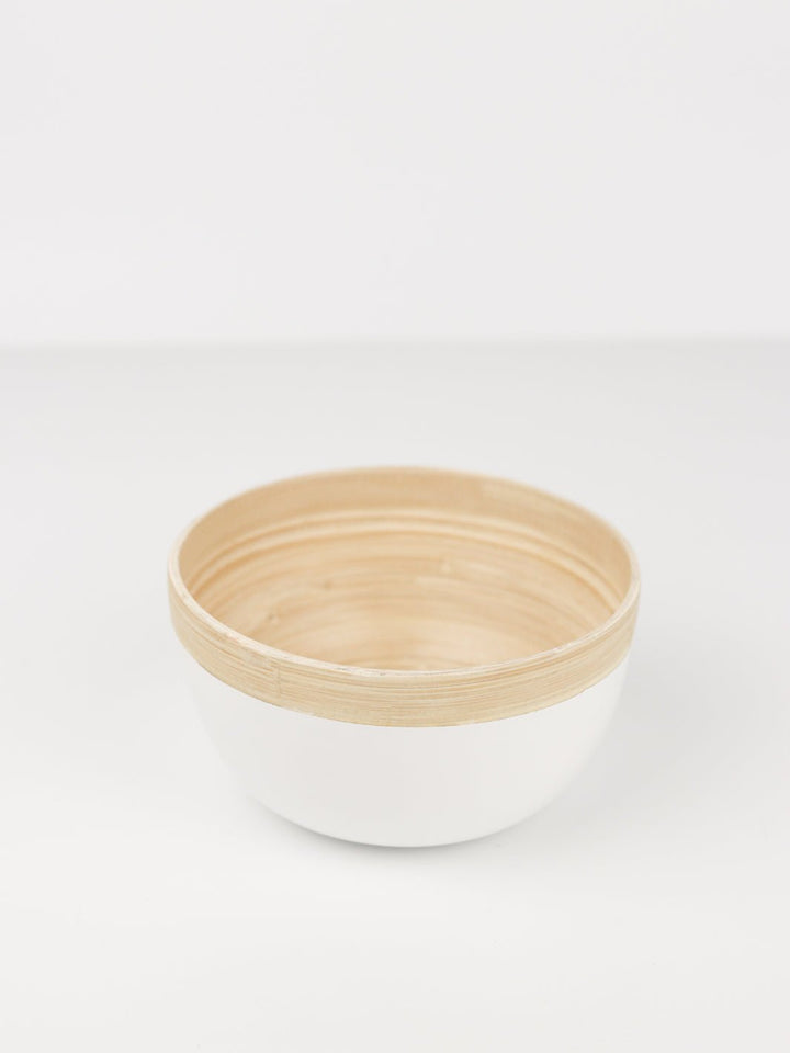 White + Bamboo Bowl - Heyday