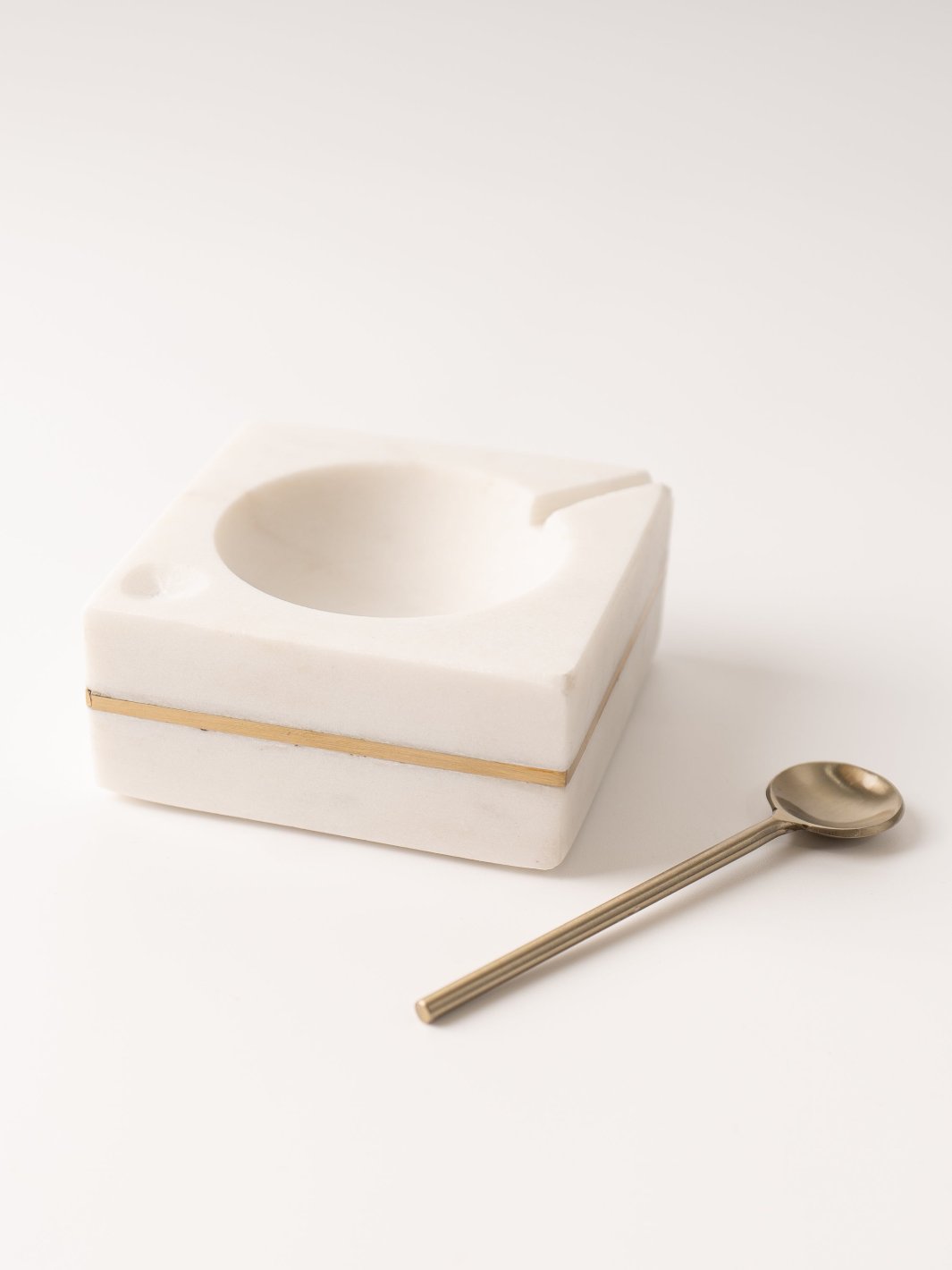 White Marble Salt & Pepper Bowl - Heyday