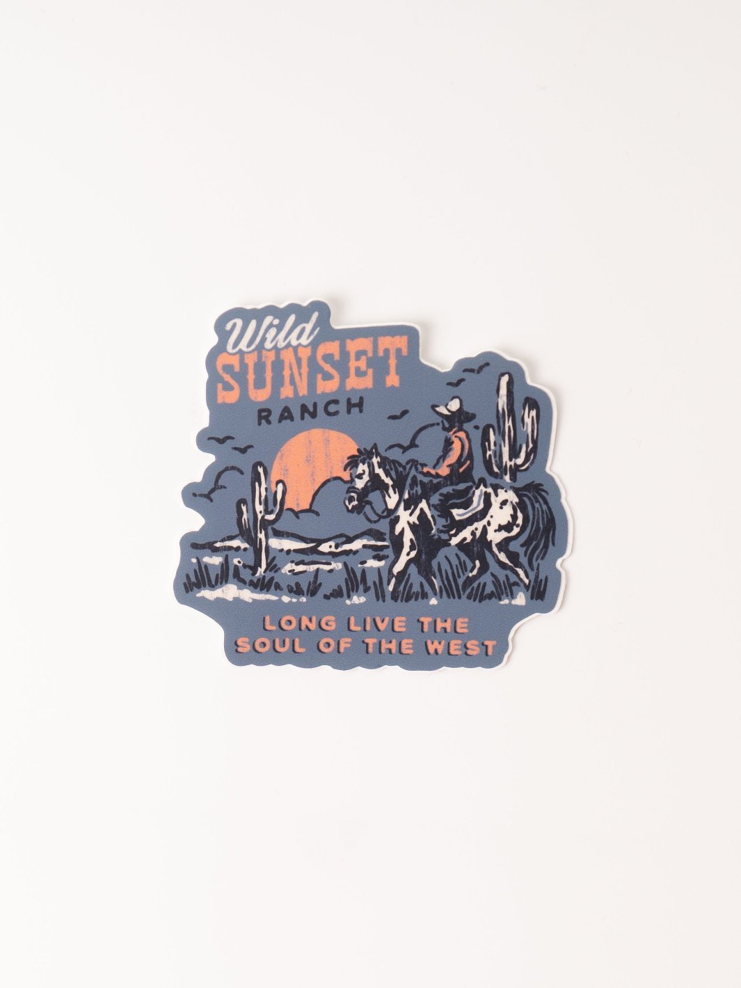 Wild Sunset Ranch Sticker - Heyday