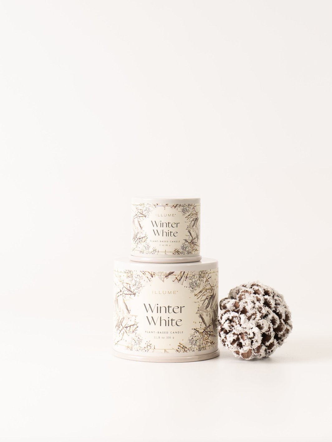 Winter White Large Tin Candle - Heyday