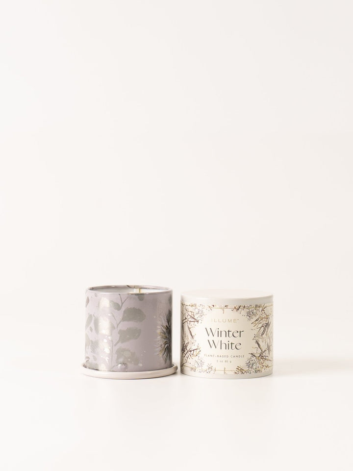 Winter White Petite Tin Candle - Heyday